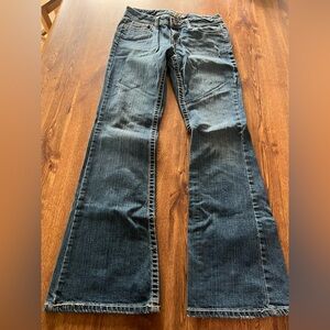 Aeropostale Hailey Skinny Flare Jeans Regular Size 3/4 Y2K